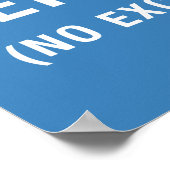 #LoveThyNeighbor-Poster Poster (Ecke)