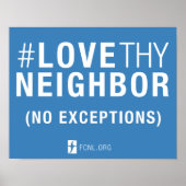#LoveThyNeighbor-Poster Poster (Vorne)