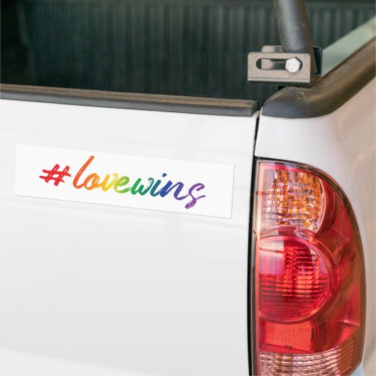 #LoveWins Autoaufkleber (Auf Lkw)