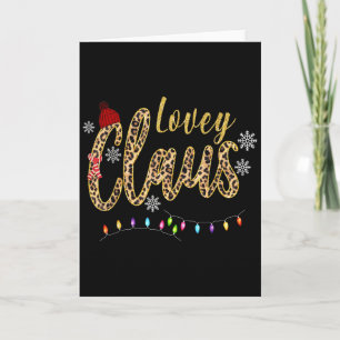 Lovey Claus - Weihnachtsgeschenk Karte