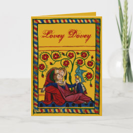 Lovey Dovey - Individuelle Urlaubskarte Feiertagskarte