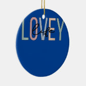 Lovey Life Lovey Oma Boho Lovey Großmutter Keramik Ornament (Rechts)