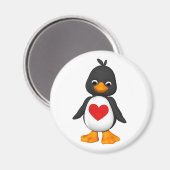 Lovey The Pinguin Magnet (Vorderseite/Rückseite)