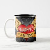 LoveYourData Tasse eine (Links)