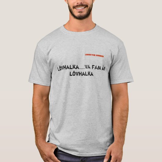 lövhalka T-Shirt (Vorderseite)