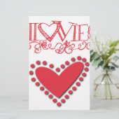 lovie briefpapier (Stehend Vorderseite)