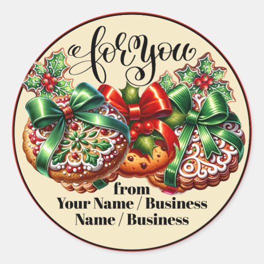 Lovin' From Oven Food Aufkleber (Vorderseite)