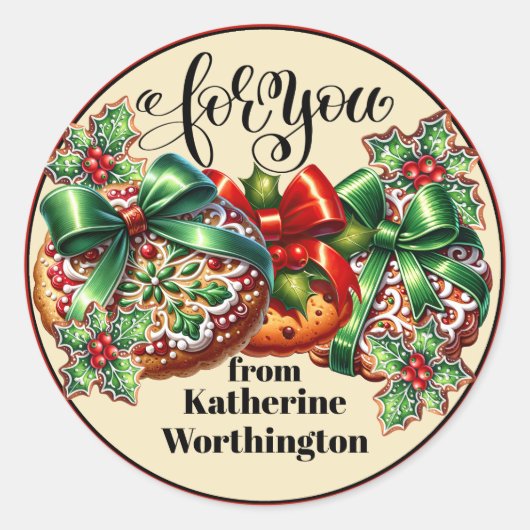 Lovin' From Oven Food Aufkleber (Vorderseite)