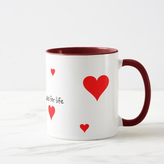 lovin für Leben Tasse (Rechts)