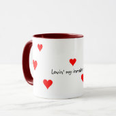 lovin für Leben Tasse (Vorderseite Links)