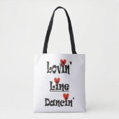 Lovin' Line Dancin" Tasche (Vorderseite)