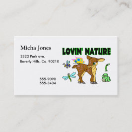 Lovin Natur-Tiere Visitenkarte