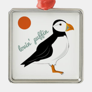 Lovin Papageientaucher Ornament Aus Metall