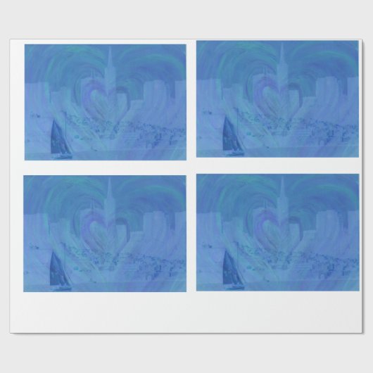 Lovin San Francisco Geschenkpapier (Flach)