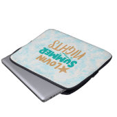 Lovin Sommernächte: Warme Abende zaubern Laptopschutzhülle (Vorne Knopf)