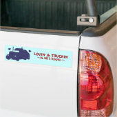 Lovin und Truckin Autoaufkleber (Auf Lkw)