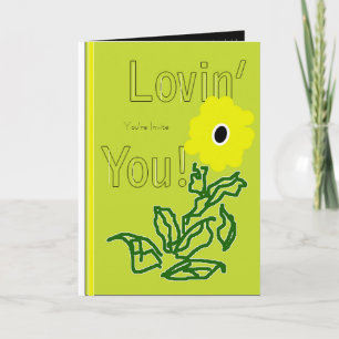 Lovin You Gruß Einladung