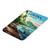 Lovina Beach Indonesien Magnet (Linke Seite)