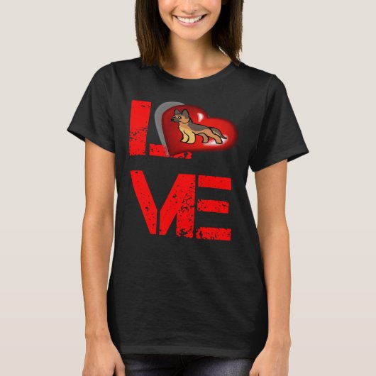 Loving A German Shepherd Pup T-Shirt (Vorderseite)