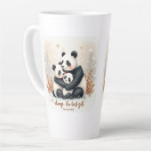 Loving Christmas Mom Mug Milchtasse (Linke Ecke)