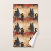 Loving Couple Badhandtuch Set (Handtuch)