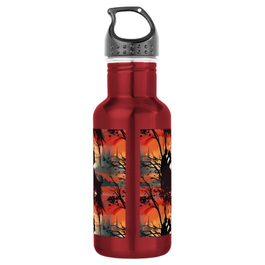 Loving Couple Edelstahlflasche (Rückseite)