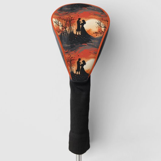 Loving Couple Golf Headcover (Vorderseite)