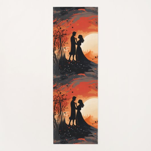 Loving Couple Yogamatte (Vorderseite)