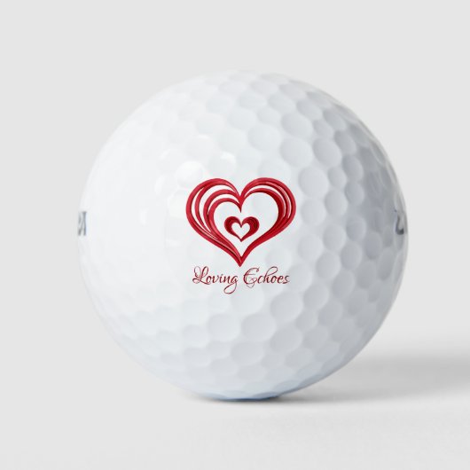 Loving Echoes Golfball (Vorderseite)