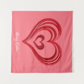 Loving Echoes Wandteppich (Vorderseite (Horizontal))