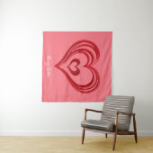 Loving Echoes Wandteppich (Beispiel (Horizontal))