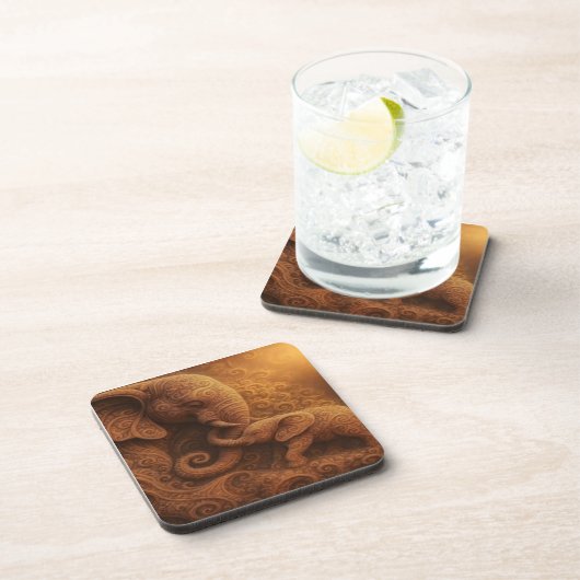 Loving Embrace Beverage Coaster Getränkeuntersetzer (Rechte Seite)