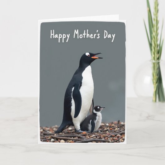 Loving Flightless Bird Card Karte (Vorderseite)