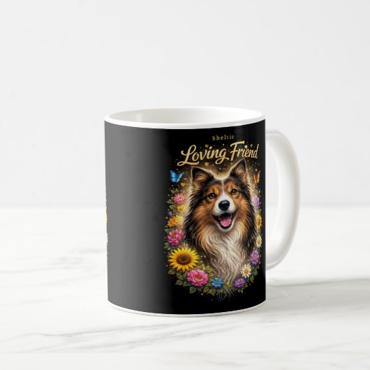 Loving Friend Kaffeetasse (VorderseiteRechts)