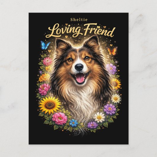 Loving Friend Postkarte (Vorderseite)