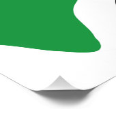 loving handshake between palestine and algeria poster (Ecke)