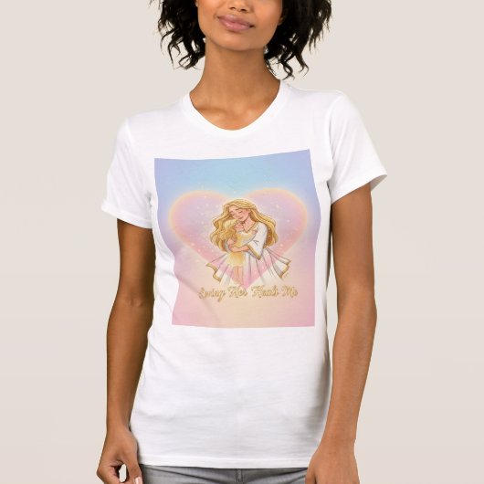 Loving Her Heals Me – Inner Child Reunion Art T-Shirt (Vorderseite)