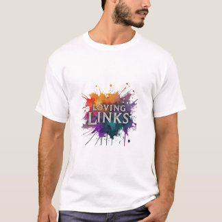 "Loving Links" zeichnet sich durch ein reizvolles  T-Shirt