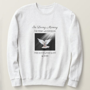 Loving Memory, COVID19, grau Sweatshirt
