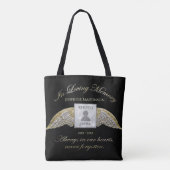 Loving Memory Photo Memorial Tasche (Rückseite)