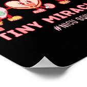 Loving On Tiny Miracles Nicu Squad Valentines Neon Poster (Ecke)