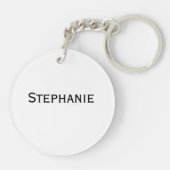 Loving Pet Rescue Advocate Forever Schlüsselanhänger (Rückseite)