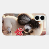 Loving Poodle IPhone Case (Rückseite (Horizontal))