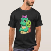 Loving Turtle with Turtle Kid for a Turtles Mommy T-Shirt (Vorderseite)