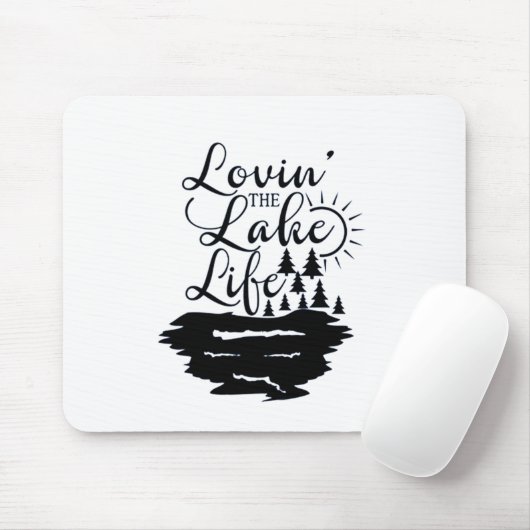 **LOVIN'THE SEE HOUSE LIVING** MOUSEPAD (Mit Mouse)