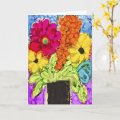 Lovitude Blank Card "Positive Vibes" Karte (Gelbe Blume)