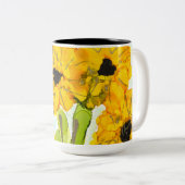 Lovitude Coffee Tasse "Sonnenblumen beobachten übe (VorderseiteRechts)