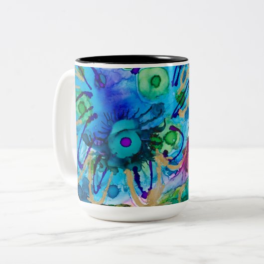 Lovitude Coffee Tasse Winking (Vorderseite Links)