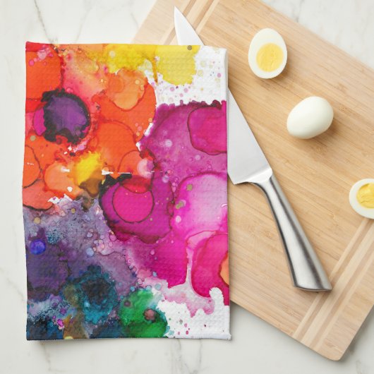 Lovitude Disc Handtuchaufdeckung Geschirrtuch (Viertel Falte)