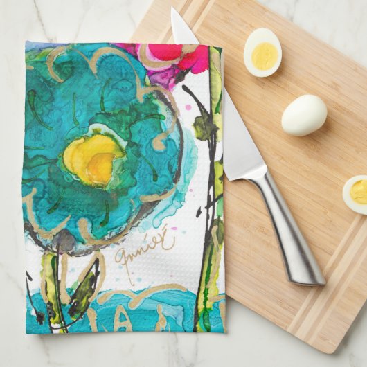 Lovitude Dish Handtuch Winking (Viertel Falte)